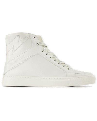 Zadig & Voltaire High Flash High-top Trainers - White