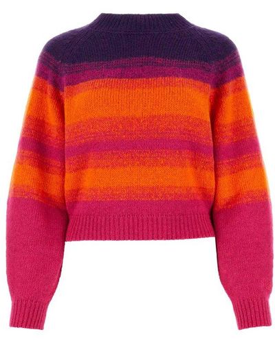 Mc2 Saint Barth Multicolour Acrylic Blend Sweater