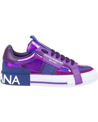 Dolce & Gabbana Custom 2.zero Sneakers - Purple