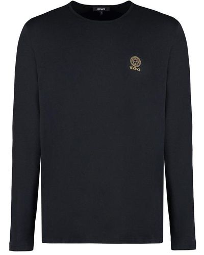 Versace Medusa Under L/s T-shirt - Black