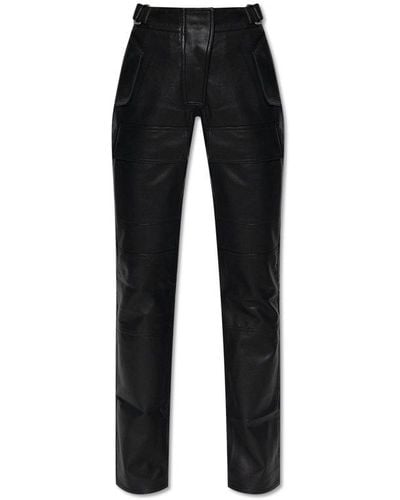 MISBHV ‘Moto’ Pants From Vegan Leather - Black