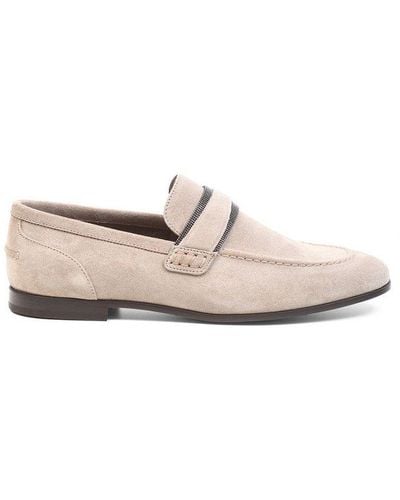 Brunello Cucinelli Slip-on Flat Shoes - Pink