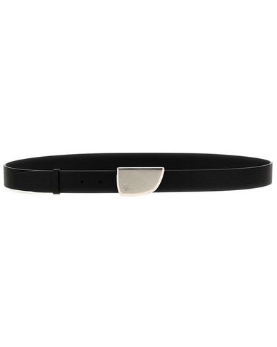 Burberry Shield Plaque Belt - Black