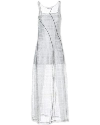 Koche Sleeveless Dress - White