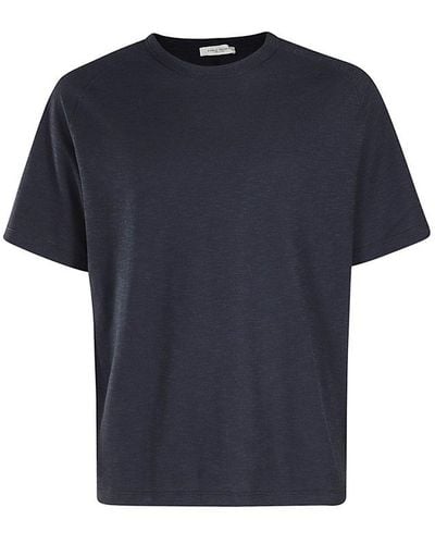 Paolo Pecora Short Sleeved Crewneck T-shirt - Blue