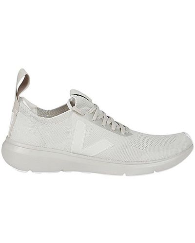 RICK OWENS VEJA Mesh Low-top Trainers - White