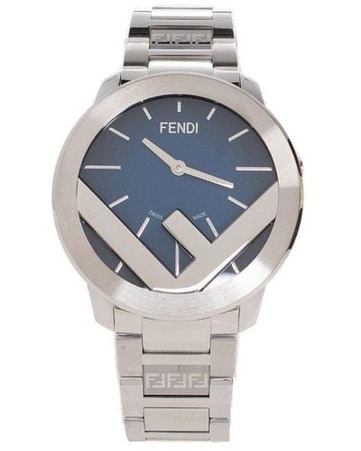 Fendi Watch With Logo - Blue