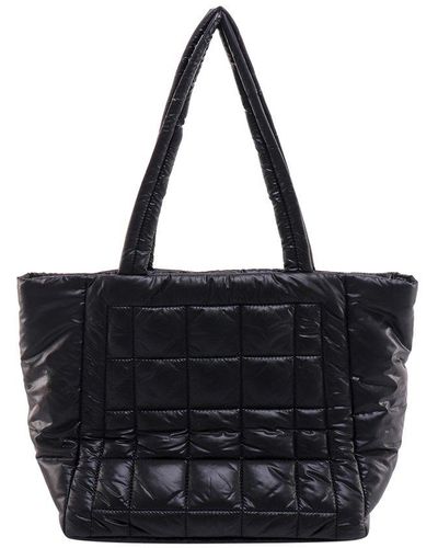 MICHAEL Michael Kors Lilah Large Quilted Tote Bag - Black