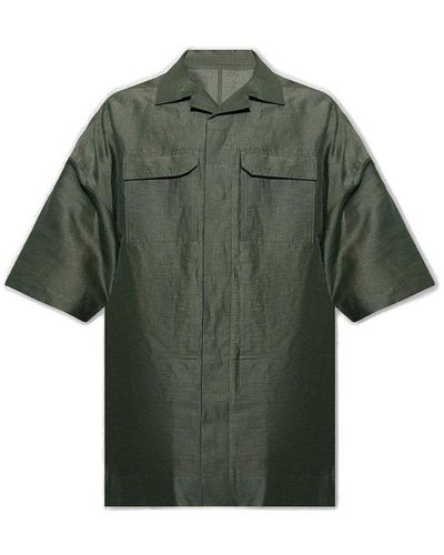 Rick Owens Oversize Shirt - Green