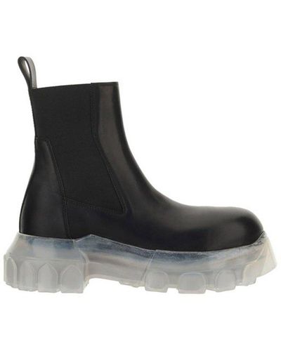 Rick Owens Beatle Bozo Tractor Chunky Boots - Black