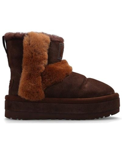 UGG Classic Chillapeak Round Toe Boots - Brown