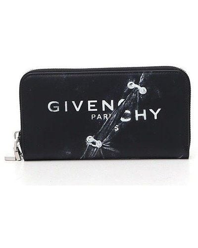 Givenchy Trompe L'ceil Zipped Wallet - Black