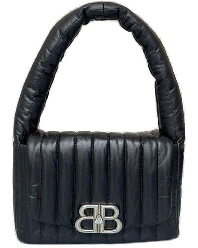 Balenciaga Monaco Small Sling Bag - Black