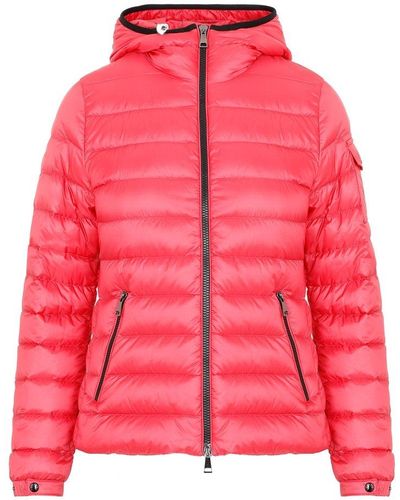 Moncler Quilted Padded Jacket - Red