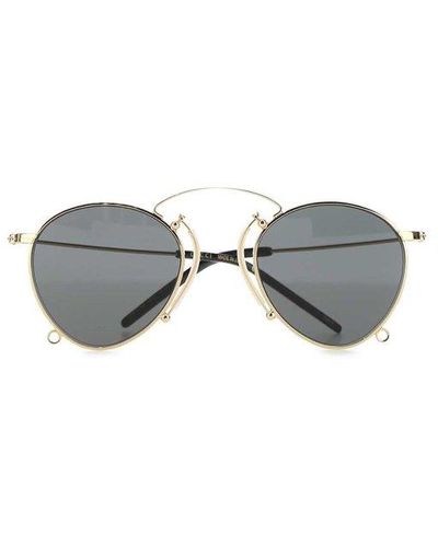 Gucci Round Frame Sunglasses - Grey