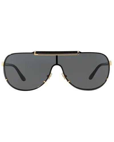 Versace Aviator Frame Sunglasses - Black
