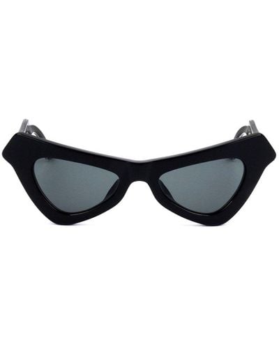 Marni Triangle Frame Sunglasses - Black