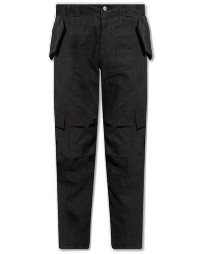 Rhude Linen Pants - Black