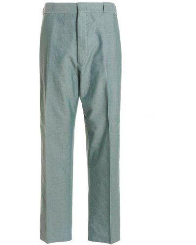 Zegna High-rise Tailored Pants - Green