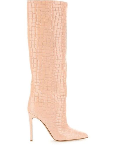 Paris Texas Leather Boot - Pink