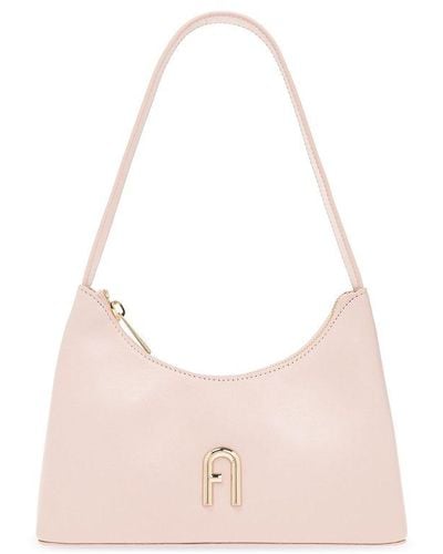 Furla 'diamante Mini' Shoulder Bag, - Pink