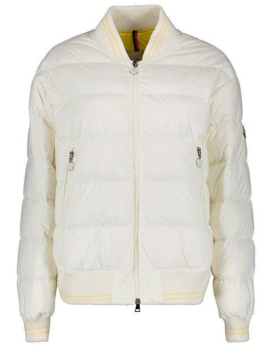 Moncler Argo Puffer Jacket - White