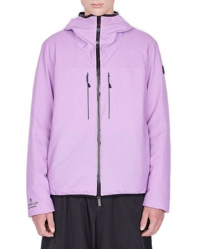 Moncler Foreant Zip-up Jacket - Purple