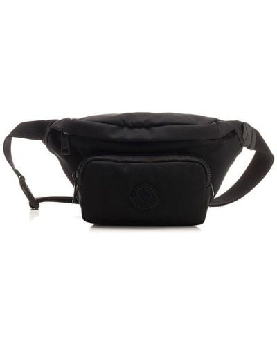 Moncler Durance Zip-up Belt Bag - Black