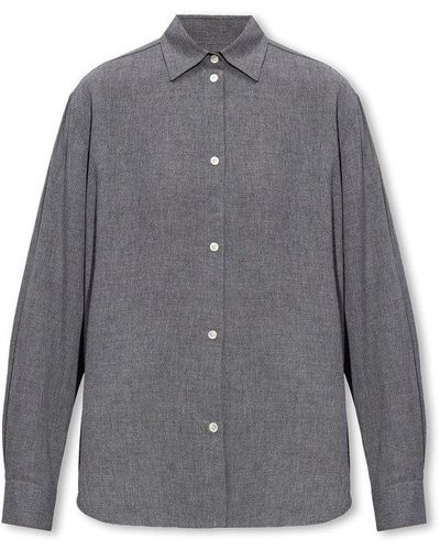 Totême Loose-Fitting Shirt - Gray