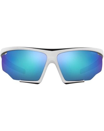 Prada - Maschera da Neve per Oakley - Blu Specchio - Prada Collection -  Occhiali da Sole - Prada Eyewear - Avvenice