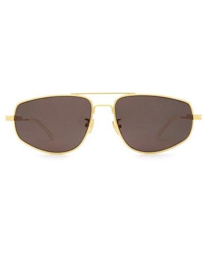 Bottega Veneta Sunglasses - Metallic