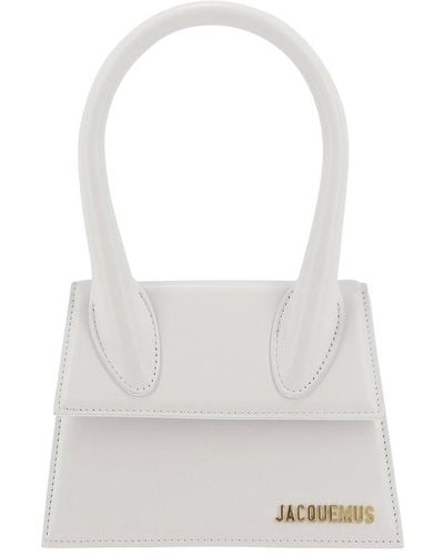 Jacquemus "le Chiquito Moyen" Handbag - White