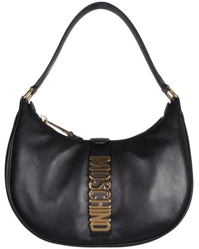 Moschino Bag With Lettering Logo - Black
