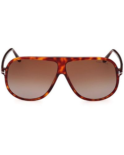 Tom Ford Spencer Aviator-frame Sunglasses - Pink