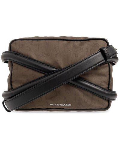 Alexander McQueen 'harness' Shoulder Bag, - Black