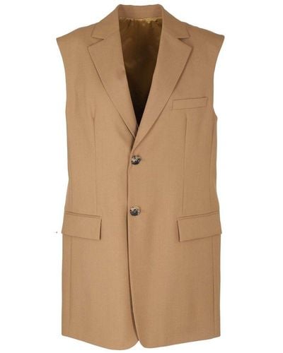 Marni Single-breasted Tailored Waistcoat - Brown