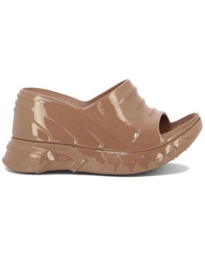 Givenchy Marshmallow Slip-on Sandals - Brown