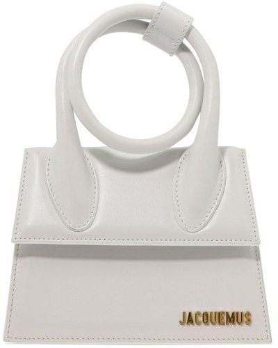 Jacquemus "le Chiquito Noeud" Handbag - White