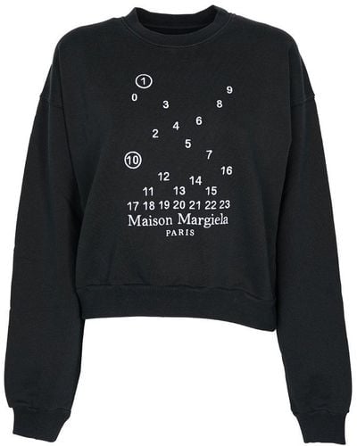 Maison Margiela Sweatshirt Clothing - Black