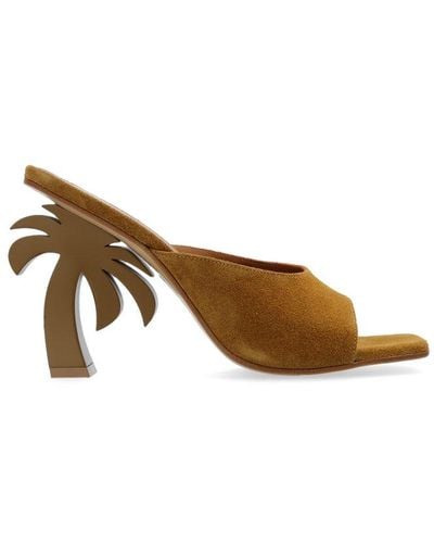 Palm Angels Palm Beach Slip-on Sandals - Brown