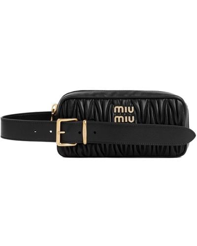 Miu Miu Pochette Bag - Black