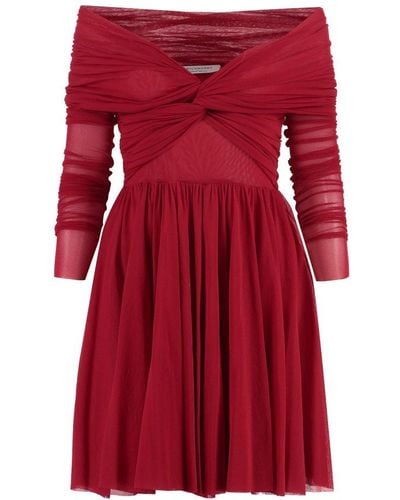 Philosophy Di Lorenzo Serafini Tulle Dress - Red