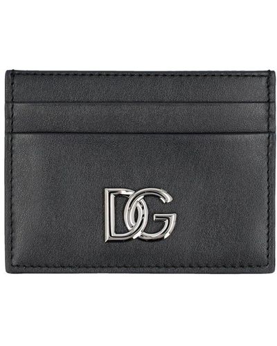 Dolce & Gabbana Dg Logo Cardholder - Black