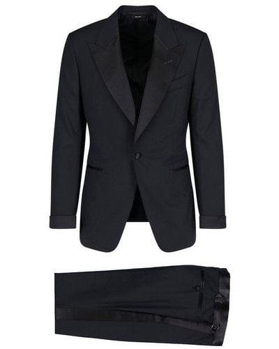 Tom Ford Shelton Tailored Suit - Black