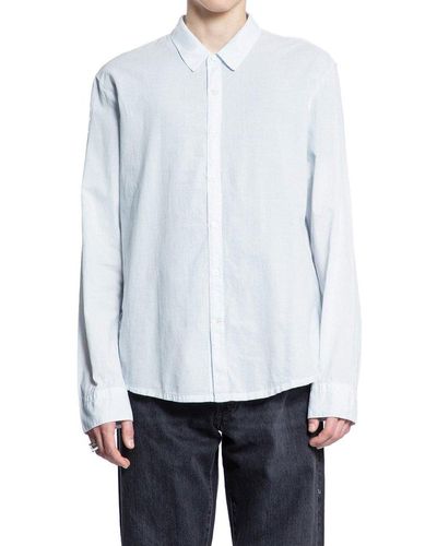 James Perse Standard Long Sleeved Shirt - White