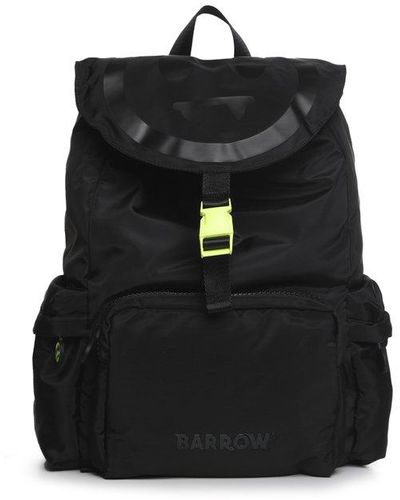 Barrow Buckle-fastened Backpack - Black