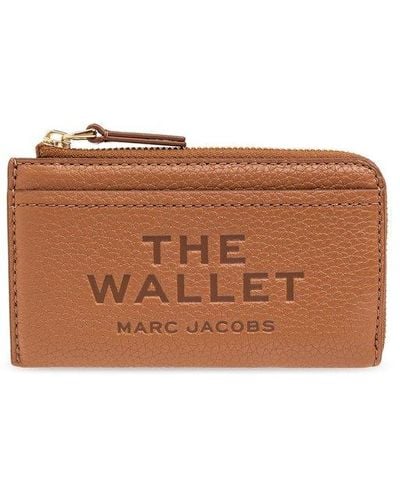 Marc Jacobs Leather Wallet, - Brown