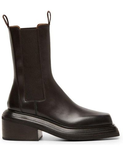 Marsèll Cassetto Ankle Boots - Black