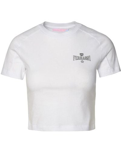 Chiara Ferragni Cotton T-Shirt - White