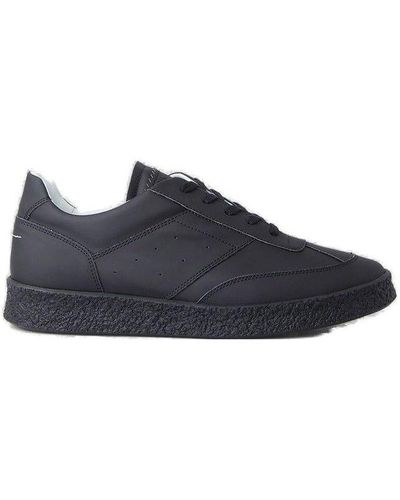 MM6 by Maison Martin Margiela Lace-up Sneakers - Black